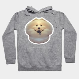 cream chow chow Hoodie